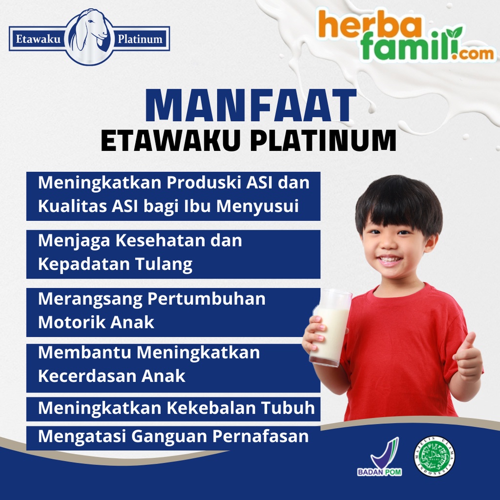 Etawaku platinum - Susu Etawaku platinum Original 3X Ampuh Atasi Masalah Sendi dan Tulang  Susu Kesehatan