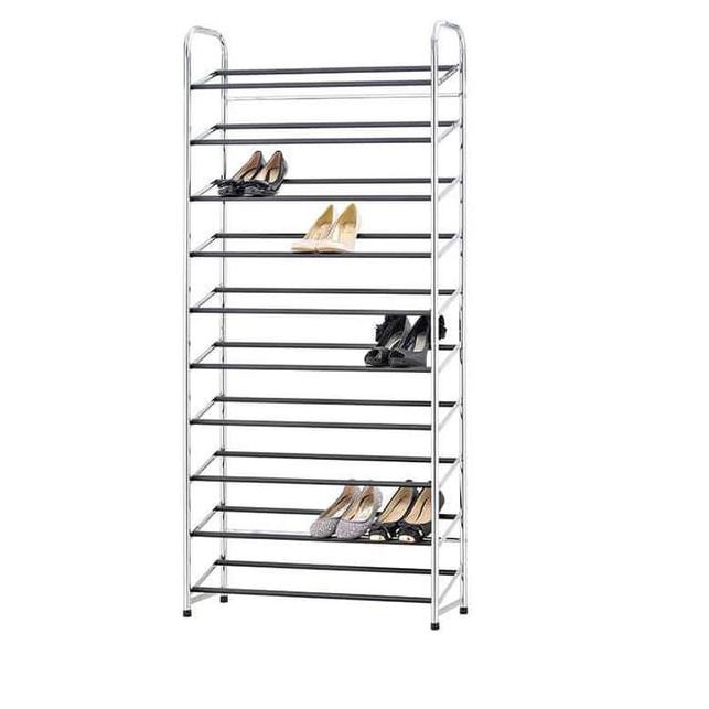 70s Informa Rak Sepatu Tinggi 10 Tier Shoes Rack 73x22 5cm Shopee Indonesia