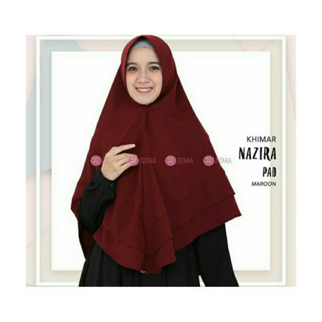 khimar nazira pad by zizara