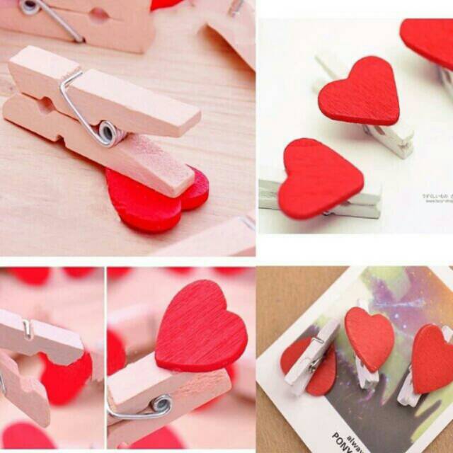 Love paper clip / klip kertas hati