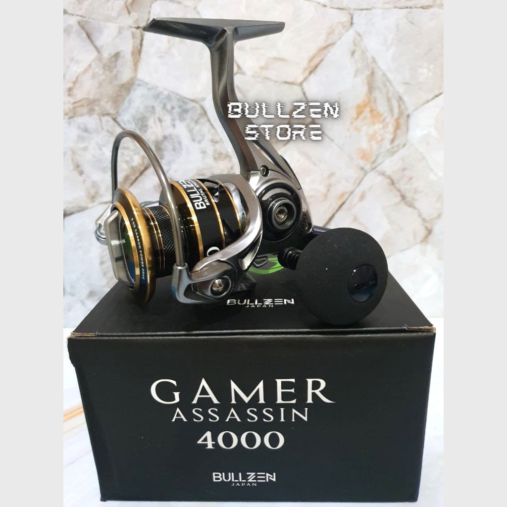 BULLZEN Reel Pancing GAMER ASSASSIN - Bonus TOPI G