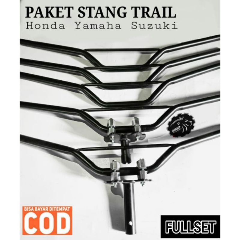 STANG TRAIL PLUS DUDUKAN STANG ADAPTOR STANG