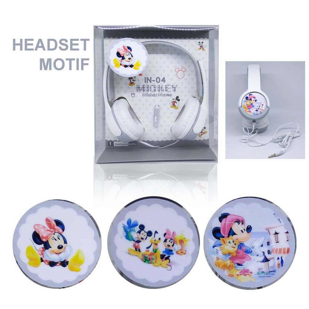 GoodCase - Headphone Cartoon Stereo Headset Character