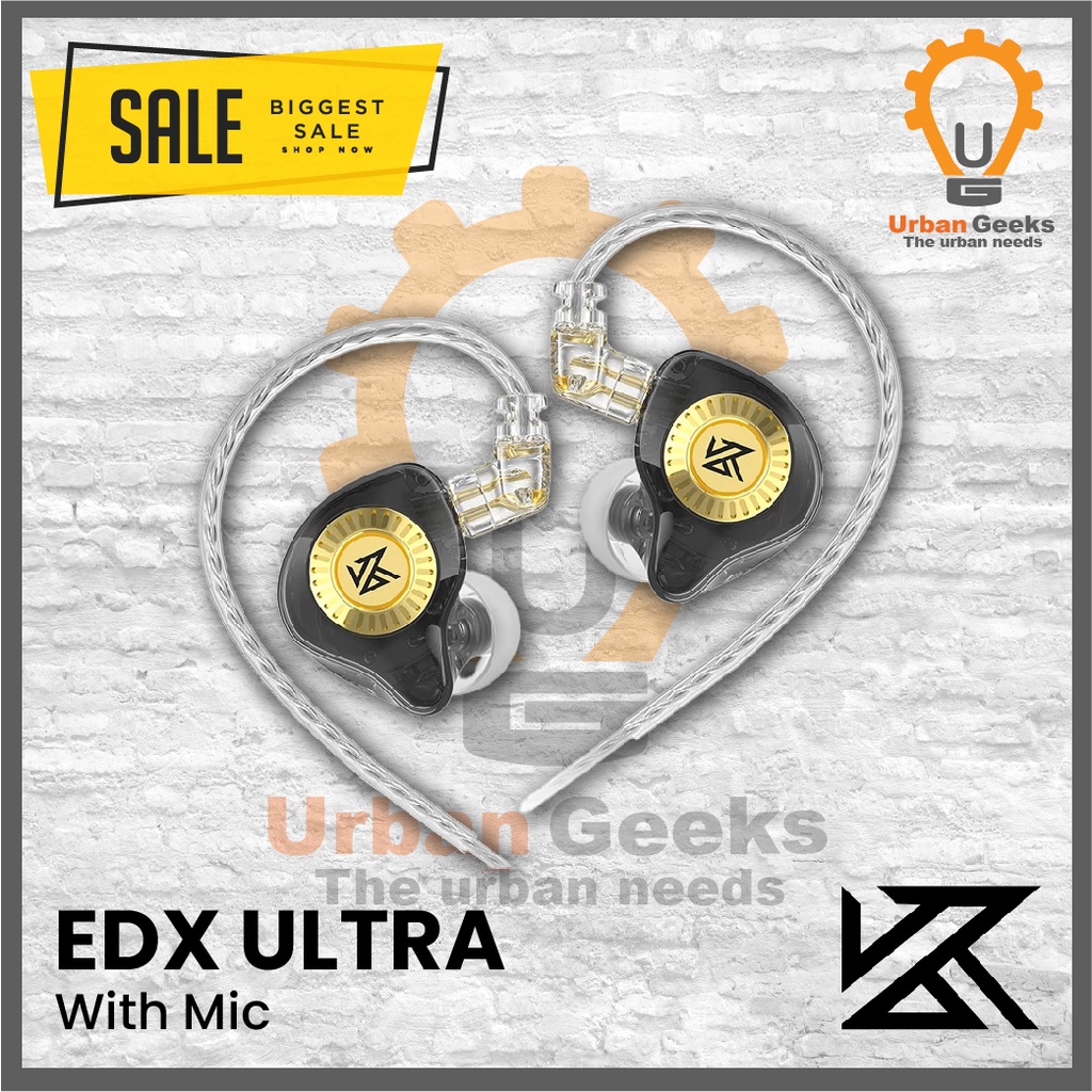 Earphone KZ EDX ULTRA Upgrade EDX Pro Basshead