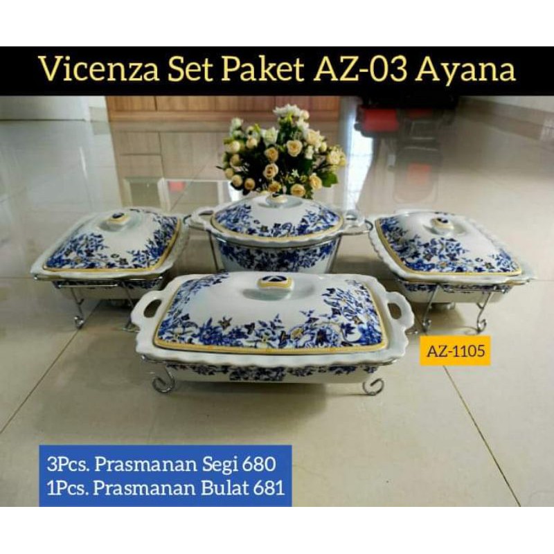 Vicenza set 4 mawar melati ayana