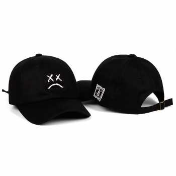 Topi Baseball Snapback Marshmello Emoticon Sad / Topi Snapback Murah Keren Topi Emoji Topi Emoticon / Topi Baseball Emot Topi Baseball Pria Wanita Dewasa Bordir Emoticon Sad / Topi Baseball Cowok Keren Topi Baseball Cewek Korea Kekinian / Topi Hitam Tebal