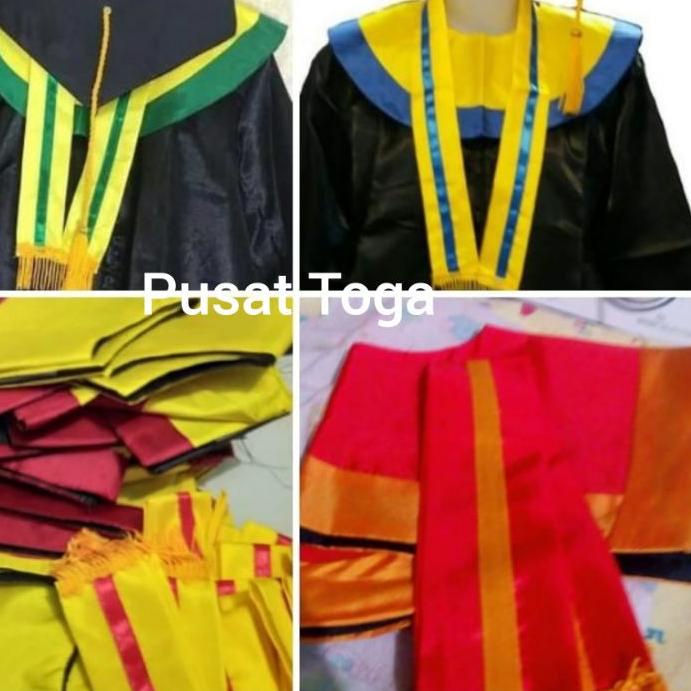 BAJU TOGA WISUDA ANAK TK/PAUD READY 1 SET BUY 1 GET 1 FREE MA BERKUALITAS ORIGINAL