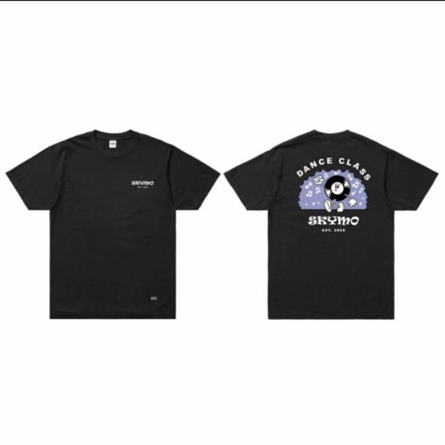 TSHIRT SKYMO DANCE BLACK