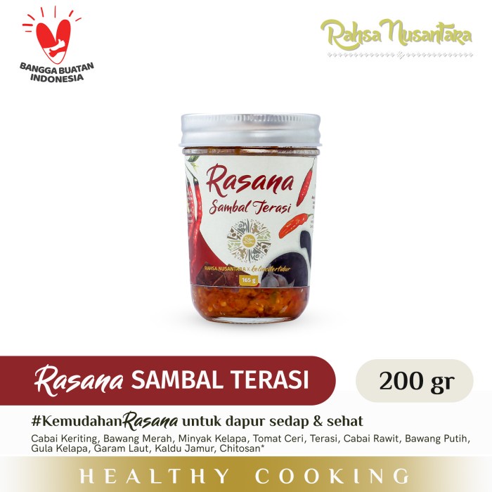 

Sambal-Aneka- Rasana Sambal Terasi By Rahsa Nusantara -Aneka-Sambal.