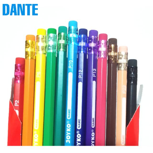 Pensil Warna 12 Warna Bisa Di Hapus JOYKO CP-109 Erasable-2