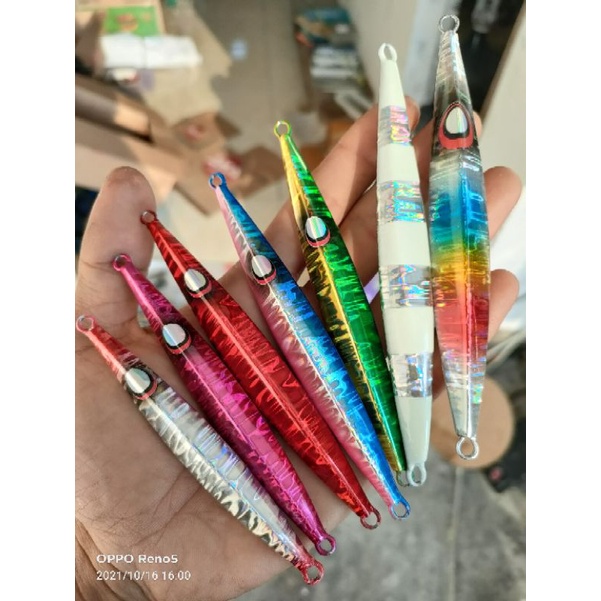 Umpan Pancing METAL JIG TOKAYO GID150g,200,300,450gram