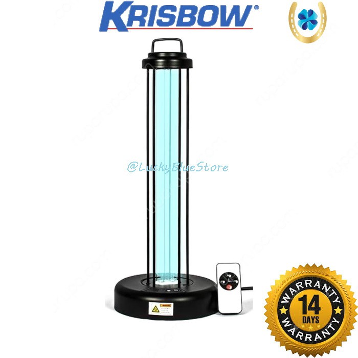 Krisbow +REMOTE Lampu Standing Uv Disinfektan Sterilizer 36 W