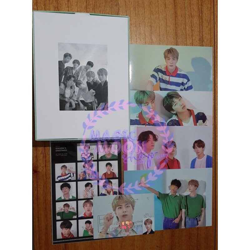 BTS  SG 2020 SHARING JIN  READY(TOLONG BACA KET)SEASON GREATING 2020