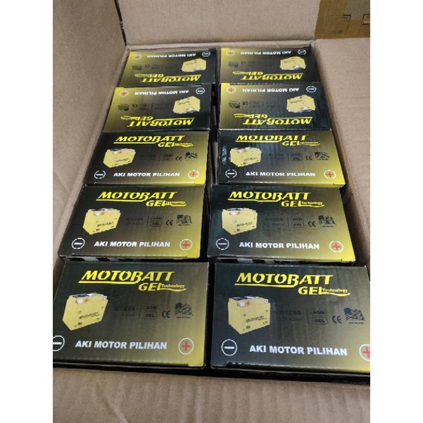 Jual Aki motor motobat motobatt beat Mtz5 mtz 5s asli original | Shopee