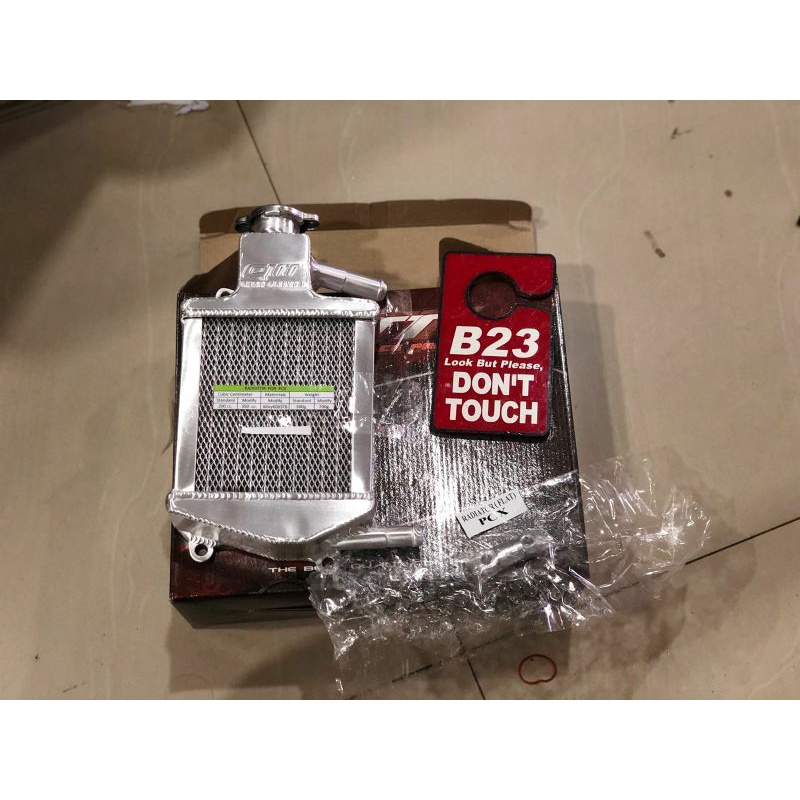 radiator pcx vario qtt racing new almu almunium pendingin mesin pnp