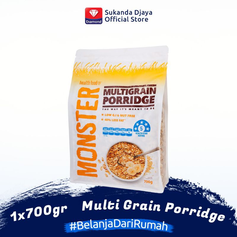 

Monster Muesli Multi Grain Porridge 700gr