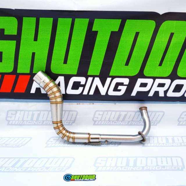 Pipa Leher Knalpot Racing Mio J - Mio GT - Mio M3 - Mio Z - Fino FI - Soul GT - Mio i125