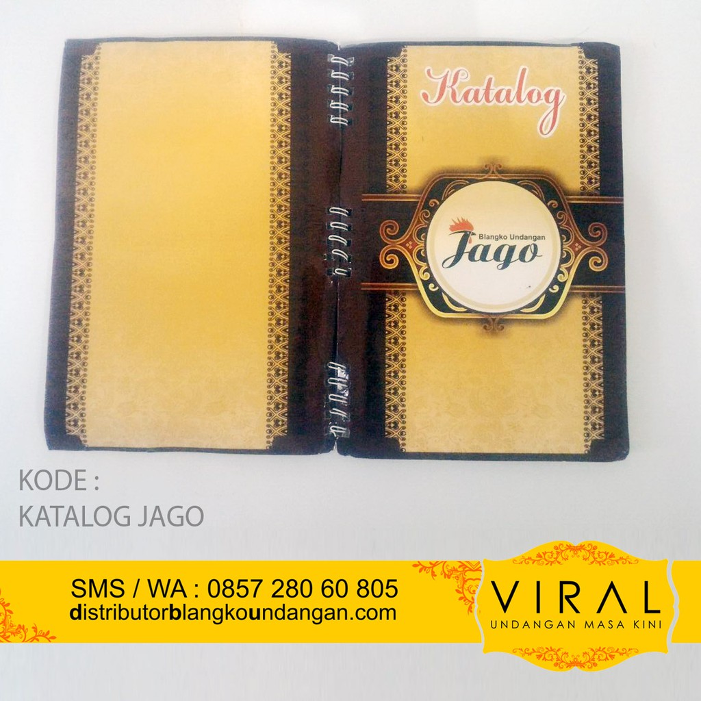 Katalog Blangko Undangan Jago