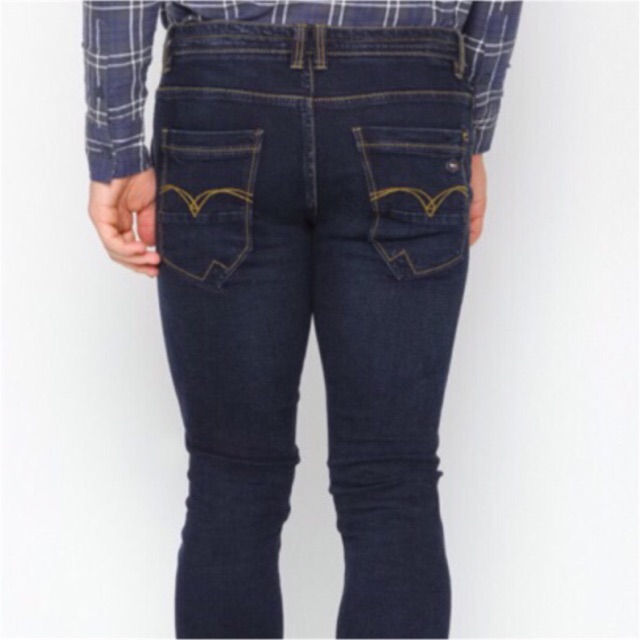 CELANA PANJANG EMBA JEANS MIDNIGHT BLUE MORGAN SLIM