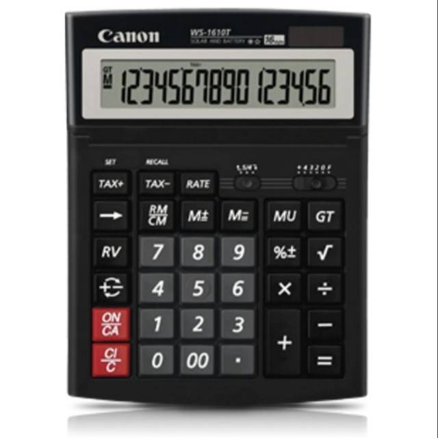

CANON CALCULATOR WS-1610T - 16 DIGIT / KALKULATOR