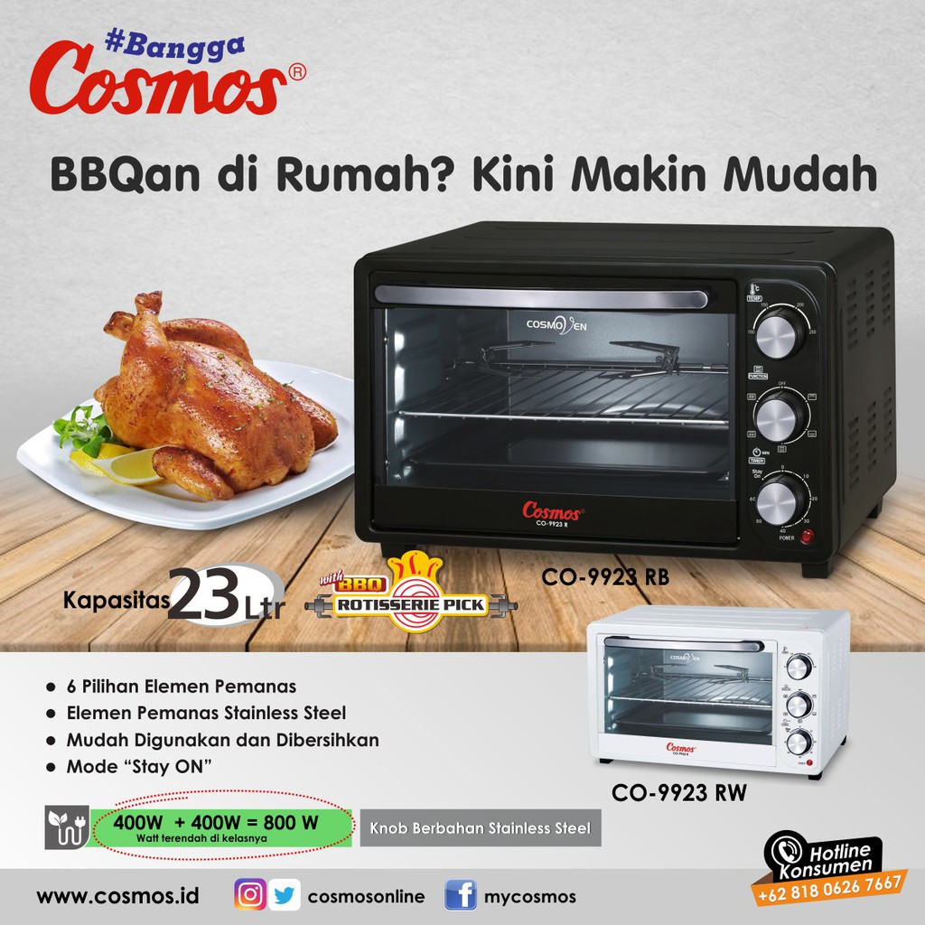 OVEN COSMOS CO 9923 RB/RW