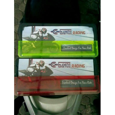 Cover Rumah Plat Nomor Motor Gamido Racing New Termurah