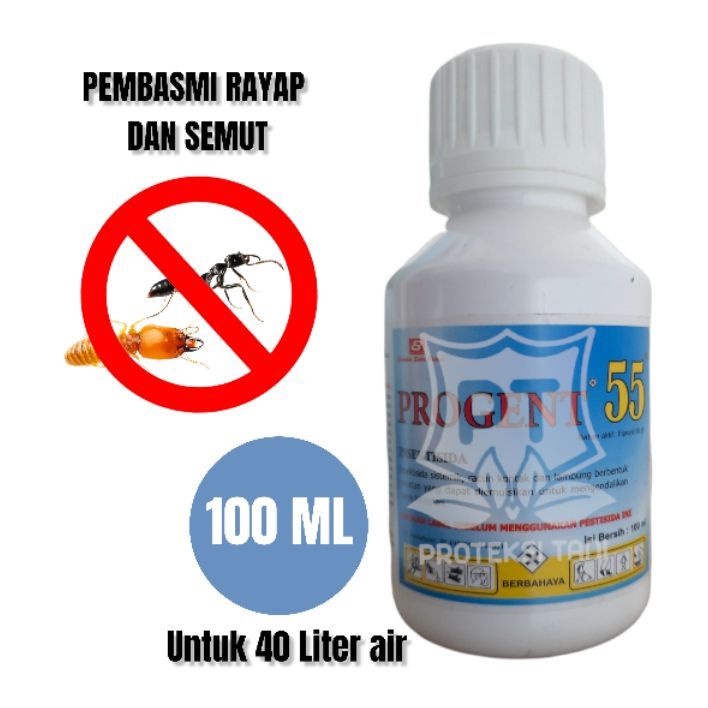Racun Pembasmi Rayap Dan Semut  Dosis Tinggi Progent obat anti rayap dan semut