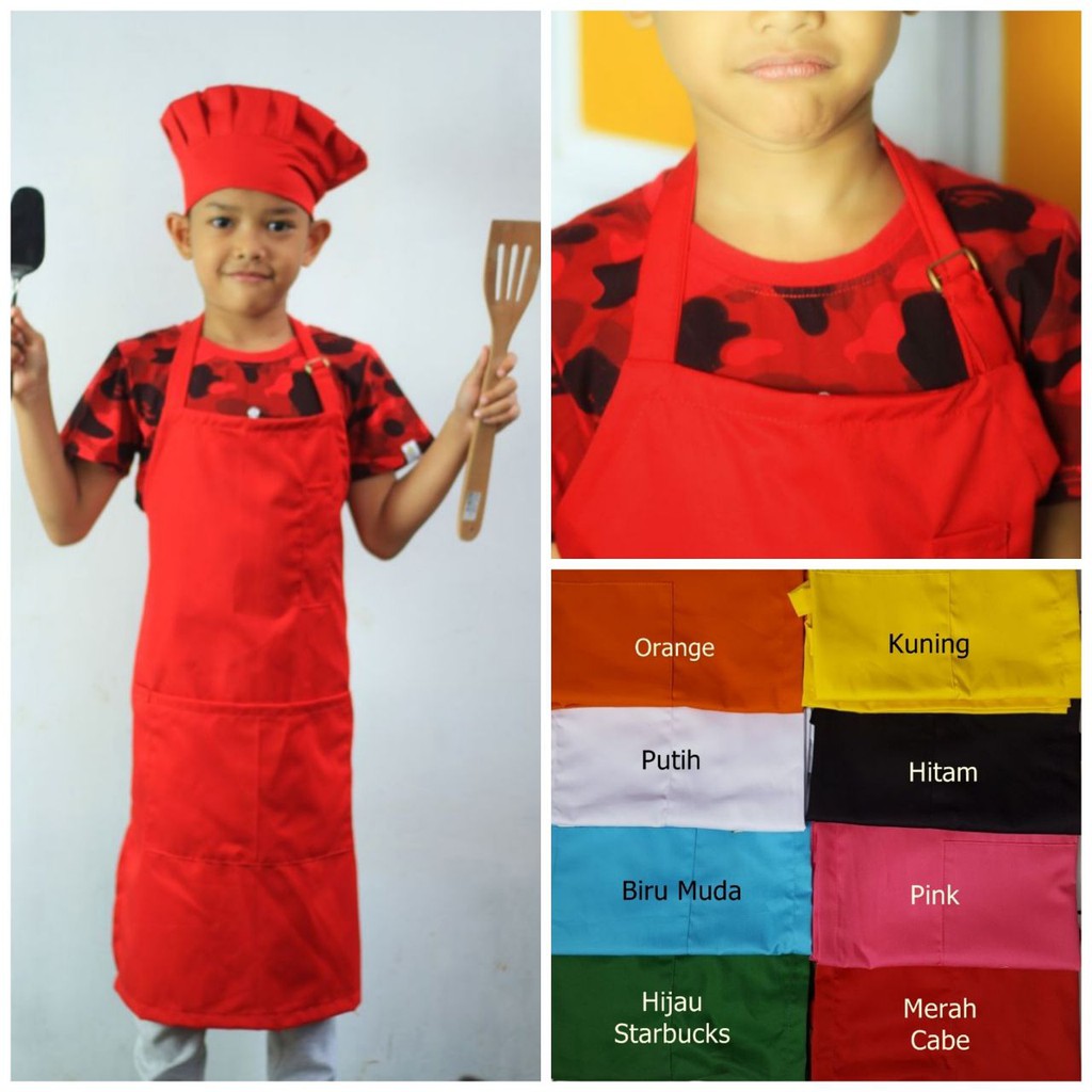 Baju Chef Model 5 Shopee Indonesia