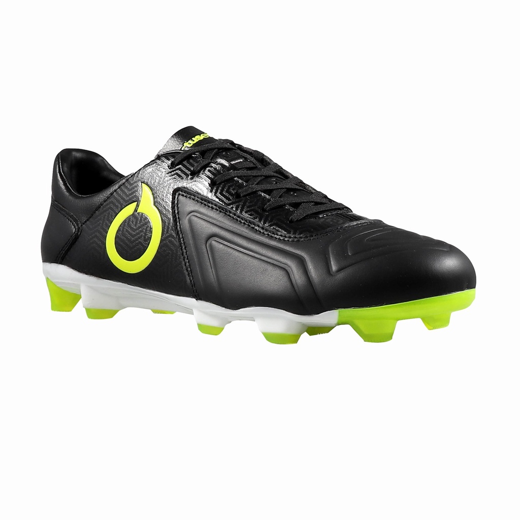 SEPATU SEPAK BOLA ORIGINAL ORTUSEIGHT FORTE RYUO FG BLACK LIME GREEN TERBARU DISKON OJANSPORT