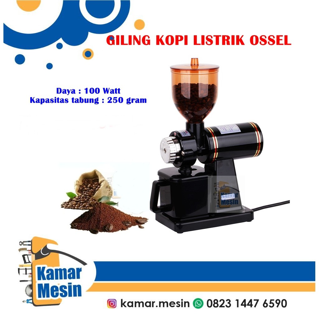 Alat Giling Kopi Mesin Gilingan Kopi Mesin Giling Kopi Ossel Shopee Indonesia 7401