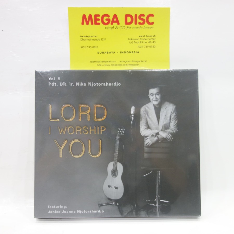 CD Pdt. DR. Ir. Niko Njotorahardjo - Lord I Worship You Vol. 9