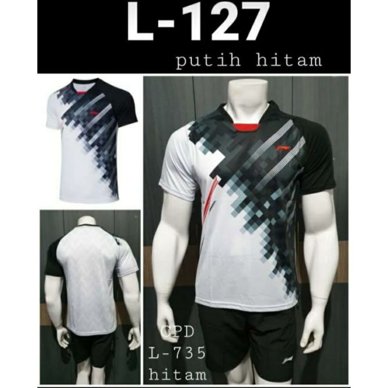 COD | BAJU KAOS JERSEY LI-NING OLAHRAGA BADMINTON VOLI FUTSAL/SEPAK BOLA PINGPONG GRADE ORI IMPORT