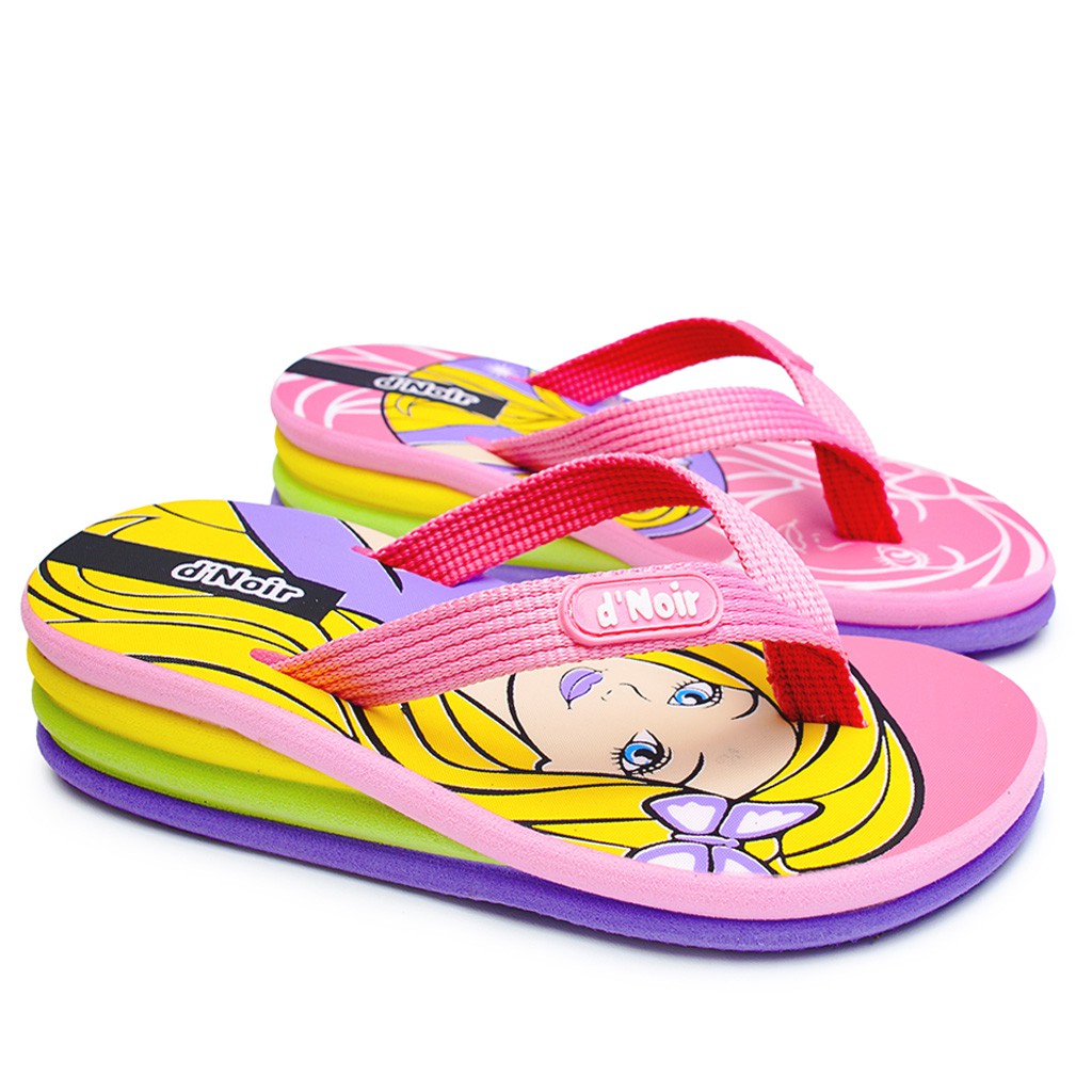 DNOIR Sandal Anak Perempuan LAPIS BARBIE