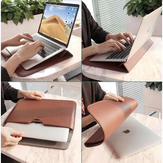Yongchuang Feng Rhinoceros Sleeve Laptop Bag Tablet Case Handbag Notebook Messenger Bag for Ipad Air MacBook Pro Computer Ultrabook 13-15 Inches 