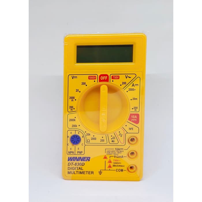 Digital Multimeterl WINNER DT-830D Buzzer Multitester Avometer tester