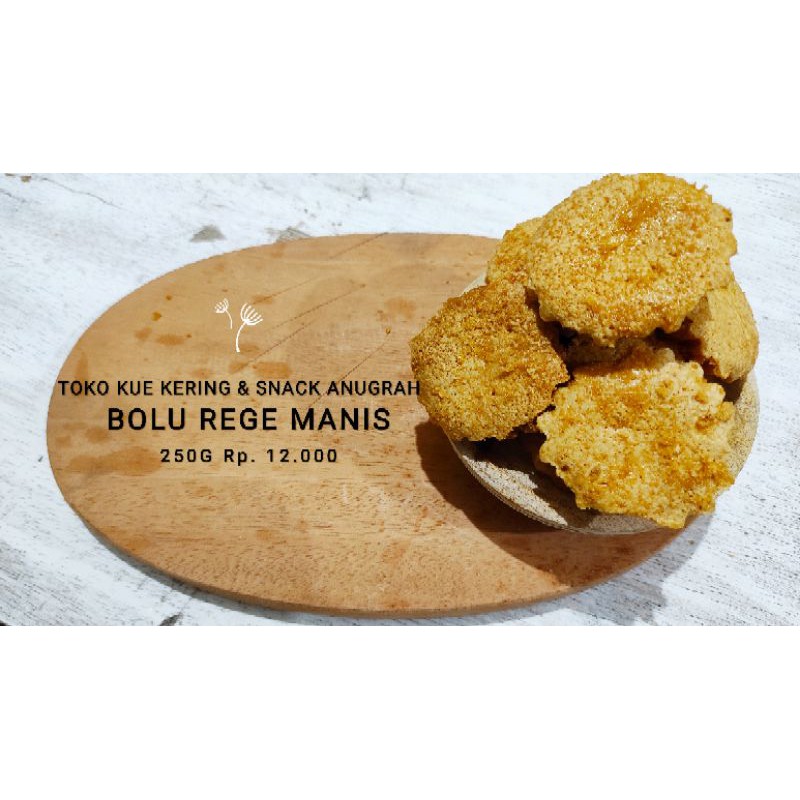 

Bolu Kering Rege Manis 250g