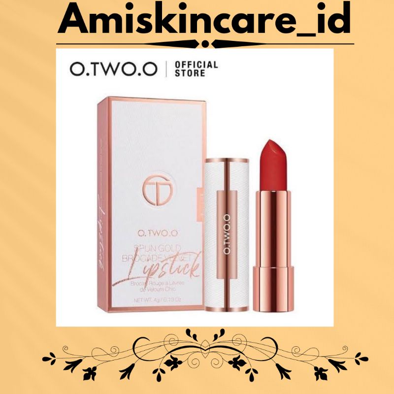 O.TWO.0 SUN GOL BROCADE VELVET LIPSTICK