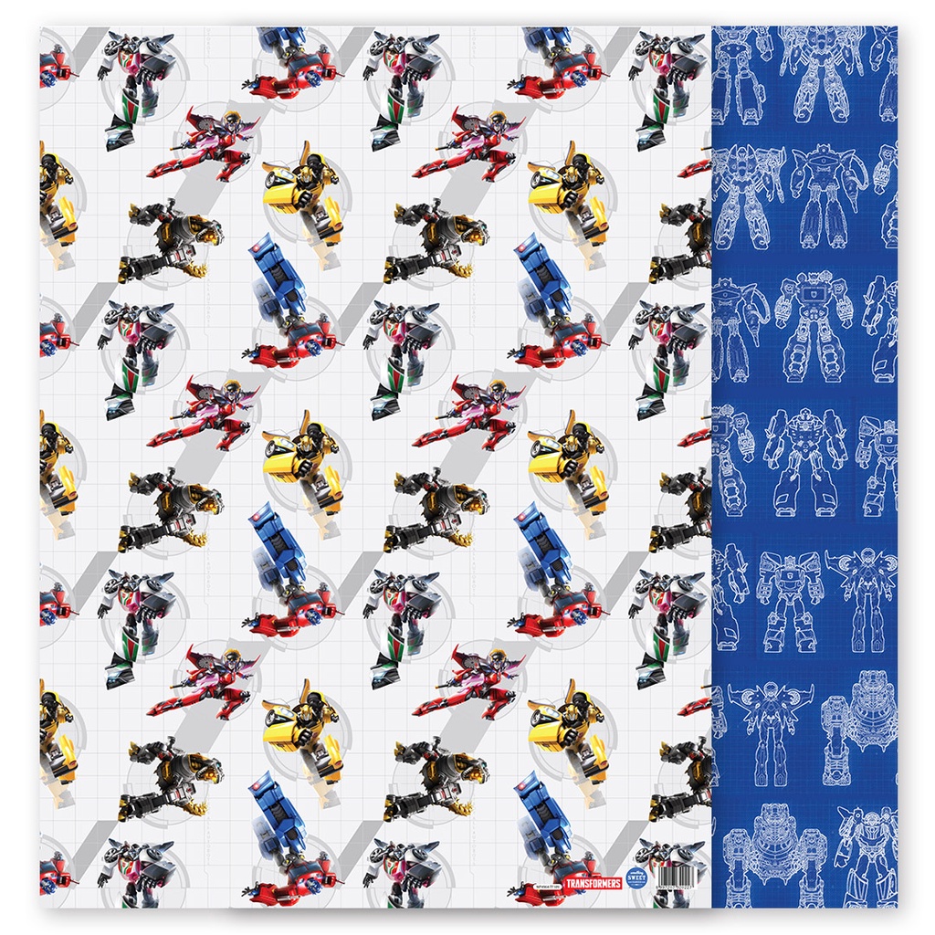

SOMETHING SWEET CARDS - WRAPPING PAPER - KERTAS KADO - TRANSFORMER - TF109