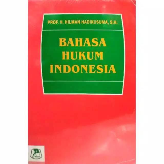 BAHASA HUKUM INDONESIA