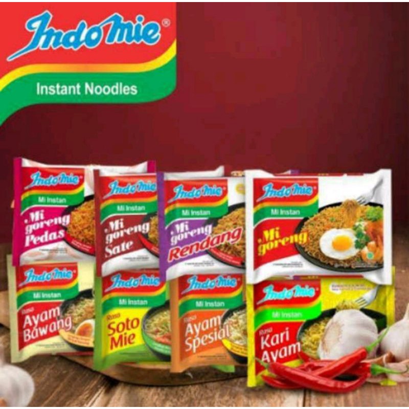 

INDOMIE ALL VARIANT 85 GR / MIE PALING ENAK NO 1