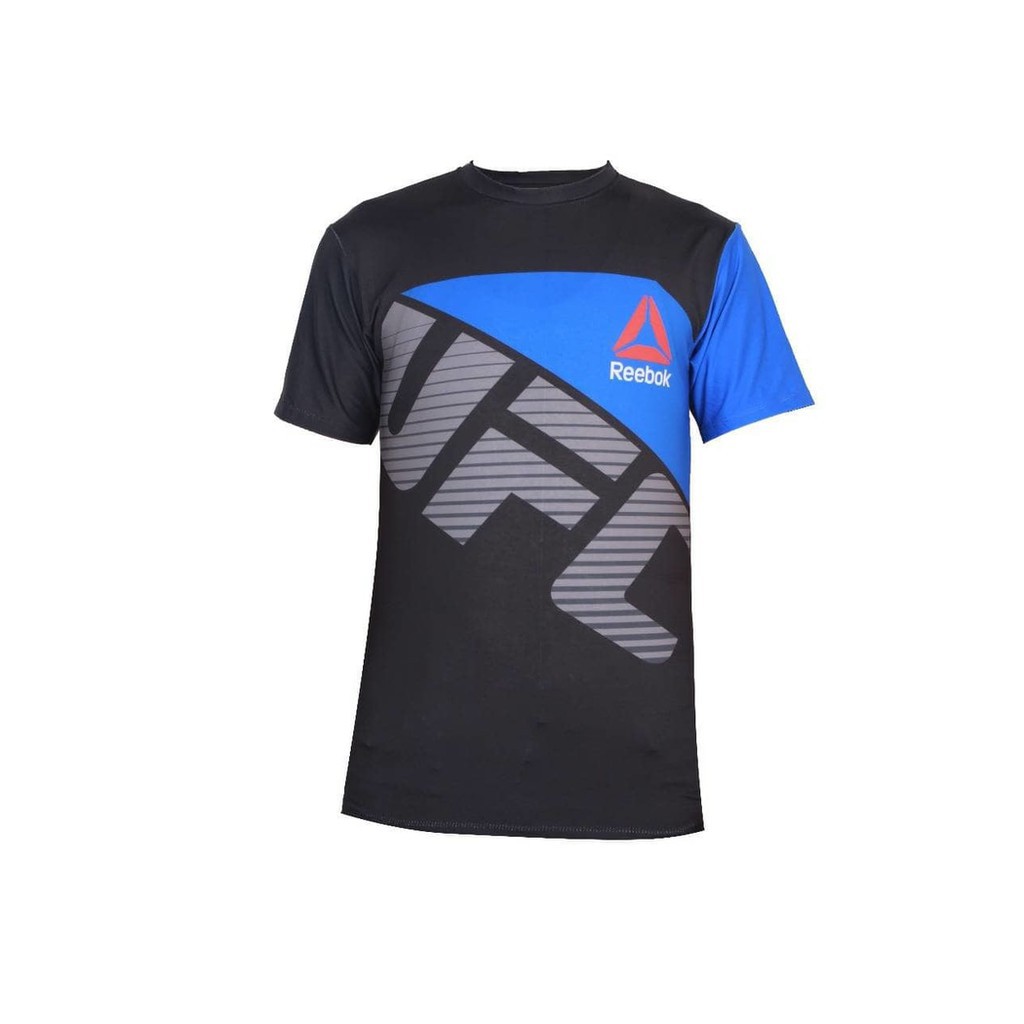 BAGUS PAKAIAN OLAHRAGA PRIA MURAH KAOS BAJU REEBOK UFC MMA GYM FITNES SEPEDA PRIA RENANG LARI