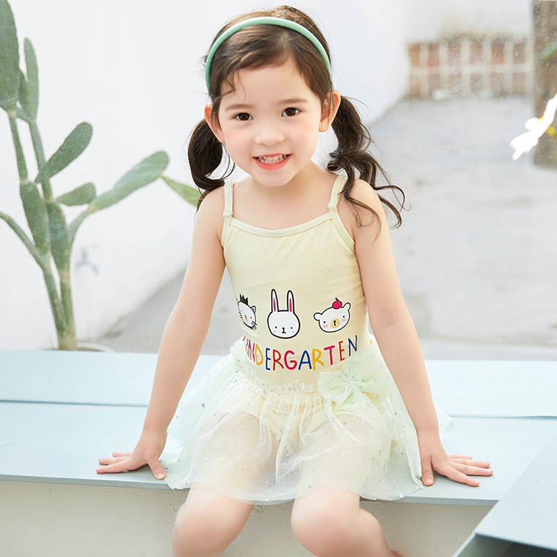 NEW Baju renang anak motif Kindergarten dengan tutu premium