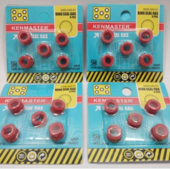 RING SEAL GAS/ KARET GAS SET ISI 5 PCS/ SEAL KARET/KARET PENGAMAN TABUNG GAS/Seal Karet Tabung Alat Pengaman Gas Klep Tabung Silicon