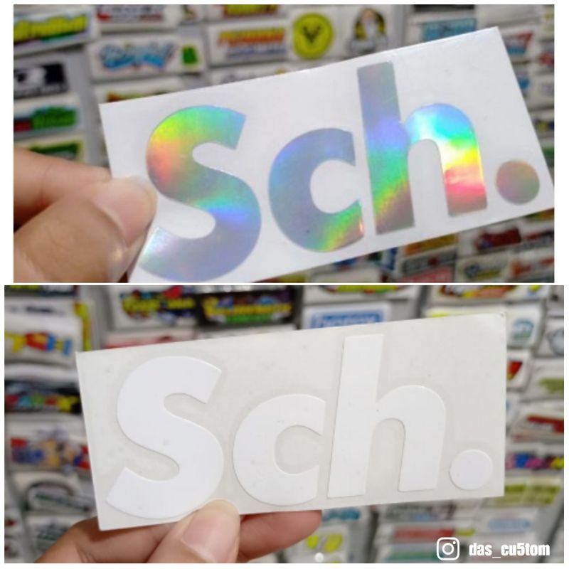 sticker cutting hologram SCH.