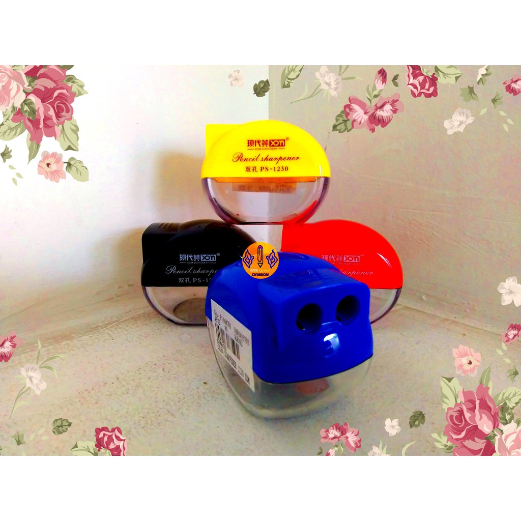 

Rautan Pensil 2 Lubang Im164 PS-1230 Pencil Sharpener