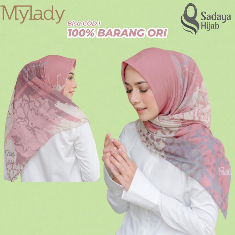 Kerudung my lady Aline motif  original Hijab My Lady motif