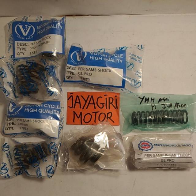 Per Sambungan ShockBreaker Grand Supra Shogun Smash GL Pro Jupiter F1ZR Shock Depan Sulingan Pir