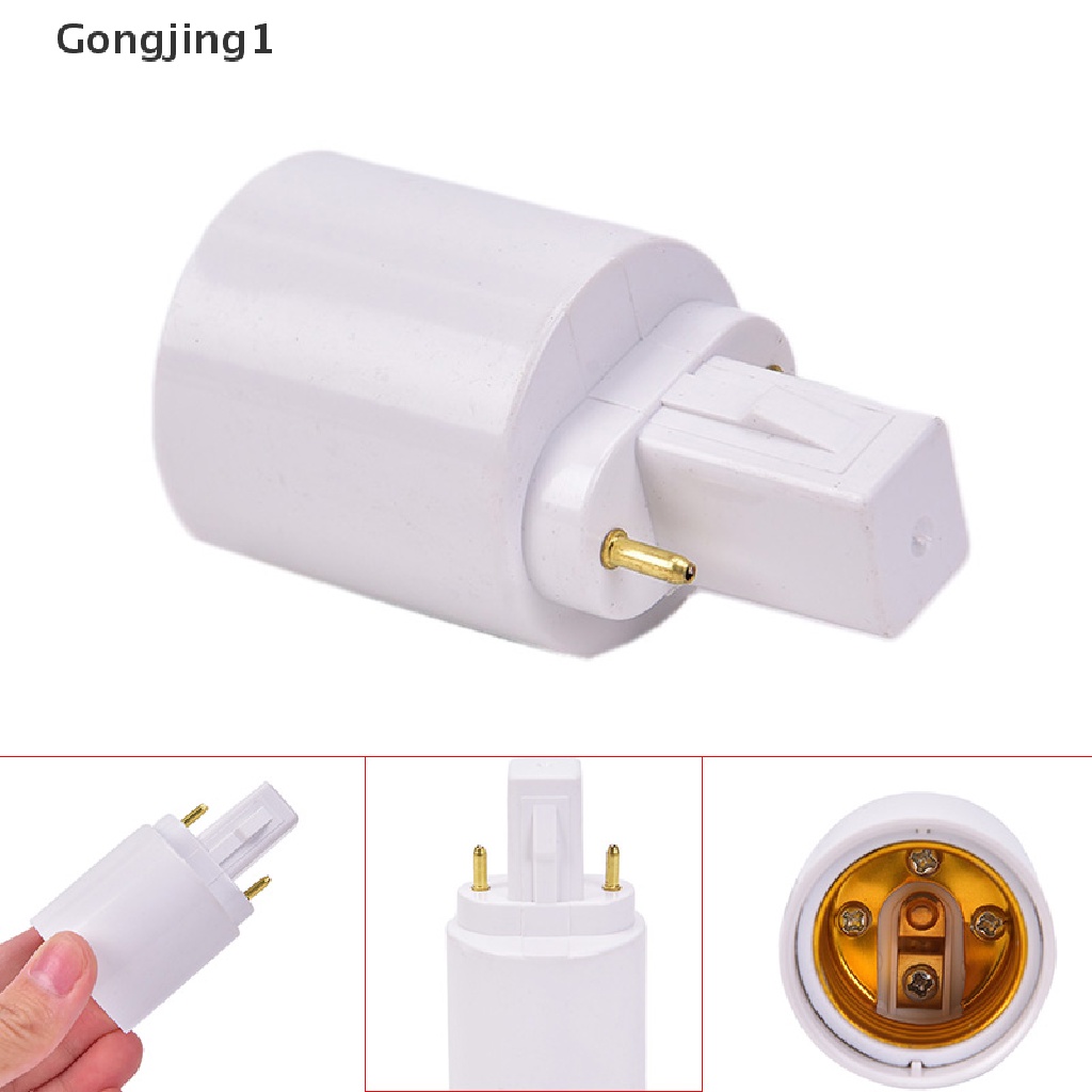 Gongjing1 G23 Ke E27 E26 Soket Dasar Adaptor Konverter Bohlam Lampu Halogen LED