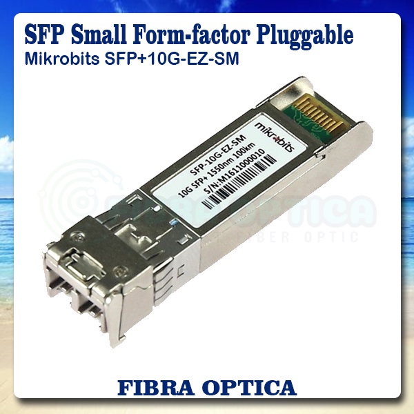 SFP Mikrobits SFP+10G-EZ-SM | SFP+ 10G 100KM 1550nm  Single mode