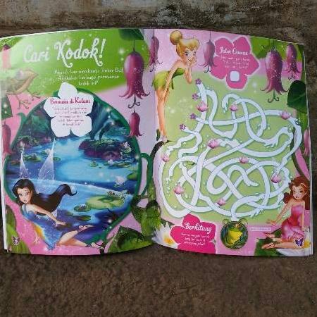 jual Buku Tahunan 2014 Disney Fairies Tinkerbell /Buku CeritaAktivitas Anak